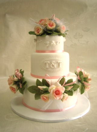 ウェディングケーキ　シュガークラフト教室　リトルフェアリー