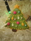 シュガークラフト　クリスマスツリーオーナメント　　クリスマスツリー