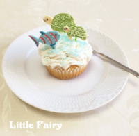 カップケーキ　シュガークラフト教室　リトルフェアリー