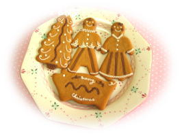 ジンジャークッキー　シュガークラフト教室　リトルフェアリー