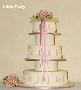 ウェディングケーキ　シュガークラフト教室　リトルフェアリー