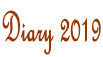 Diary 2019